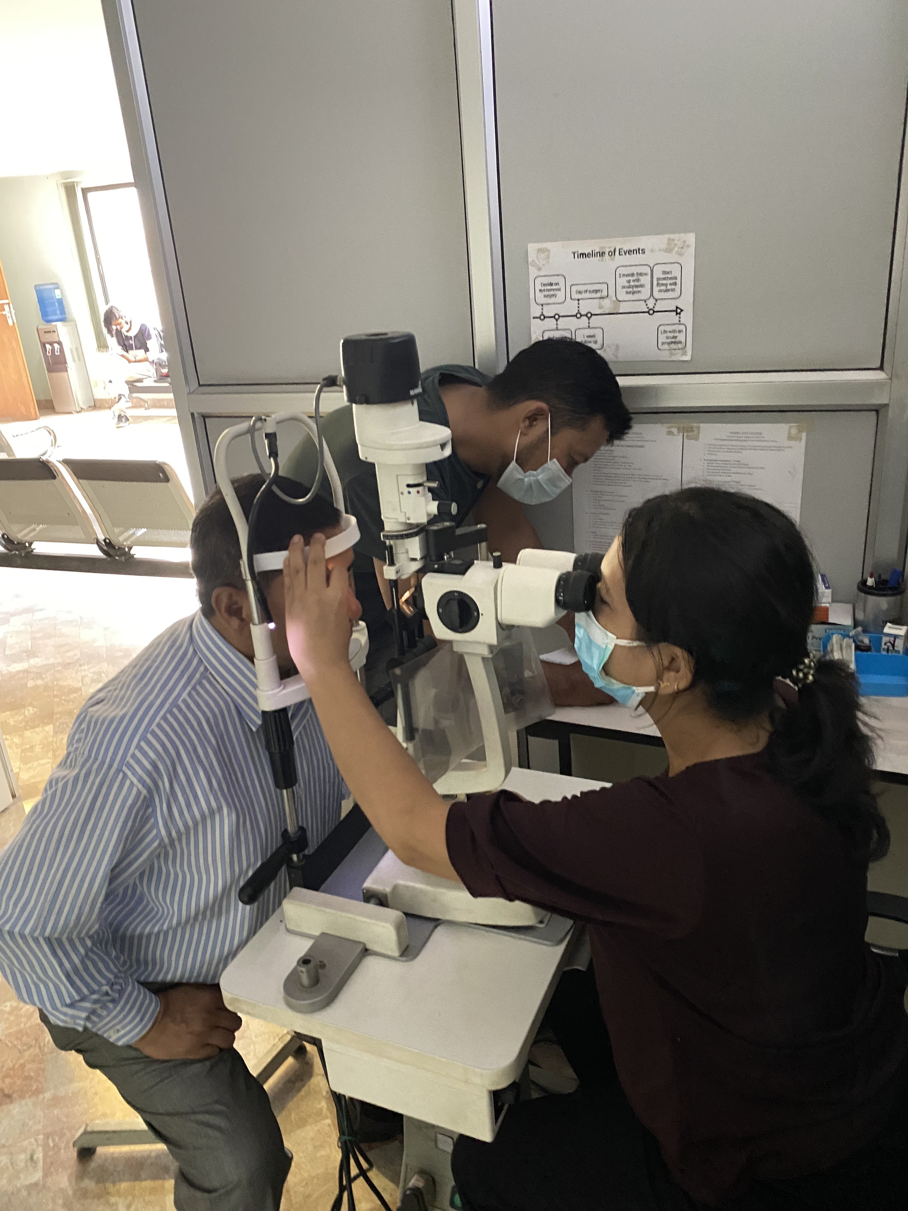 Community education about eye health